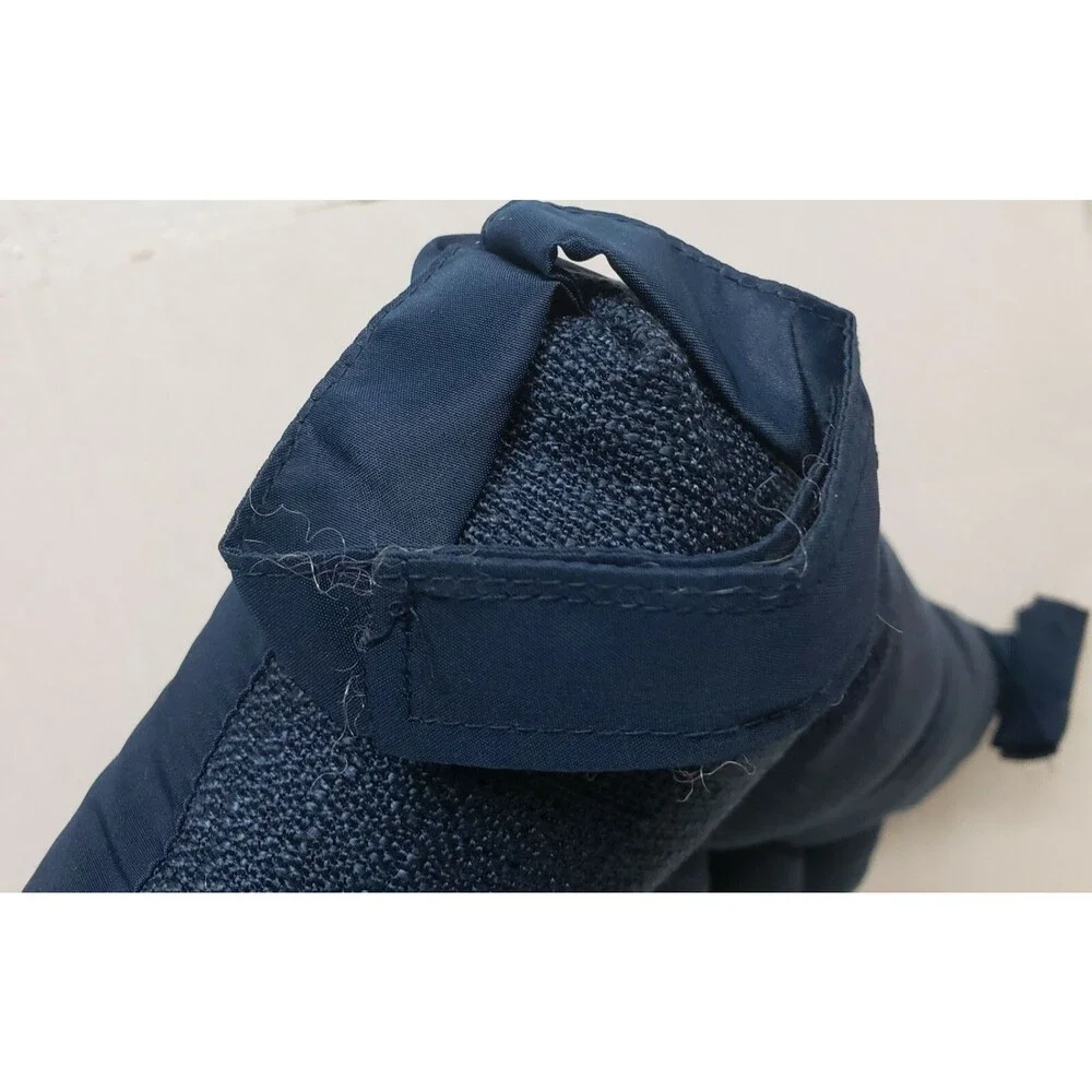 SET OF 4 THICK REVERSIBLE CUSHION CHAIR PADS w/ties (15x15